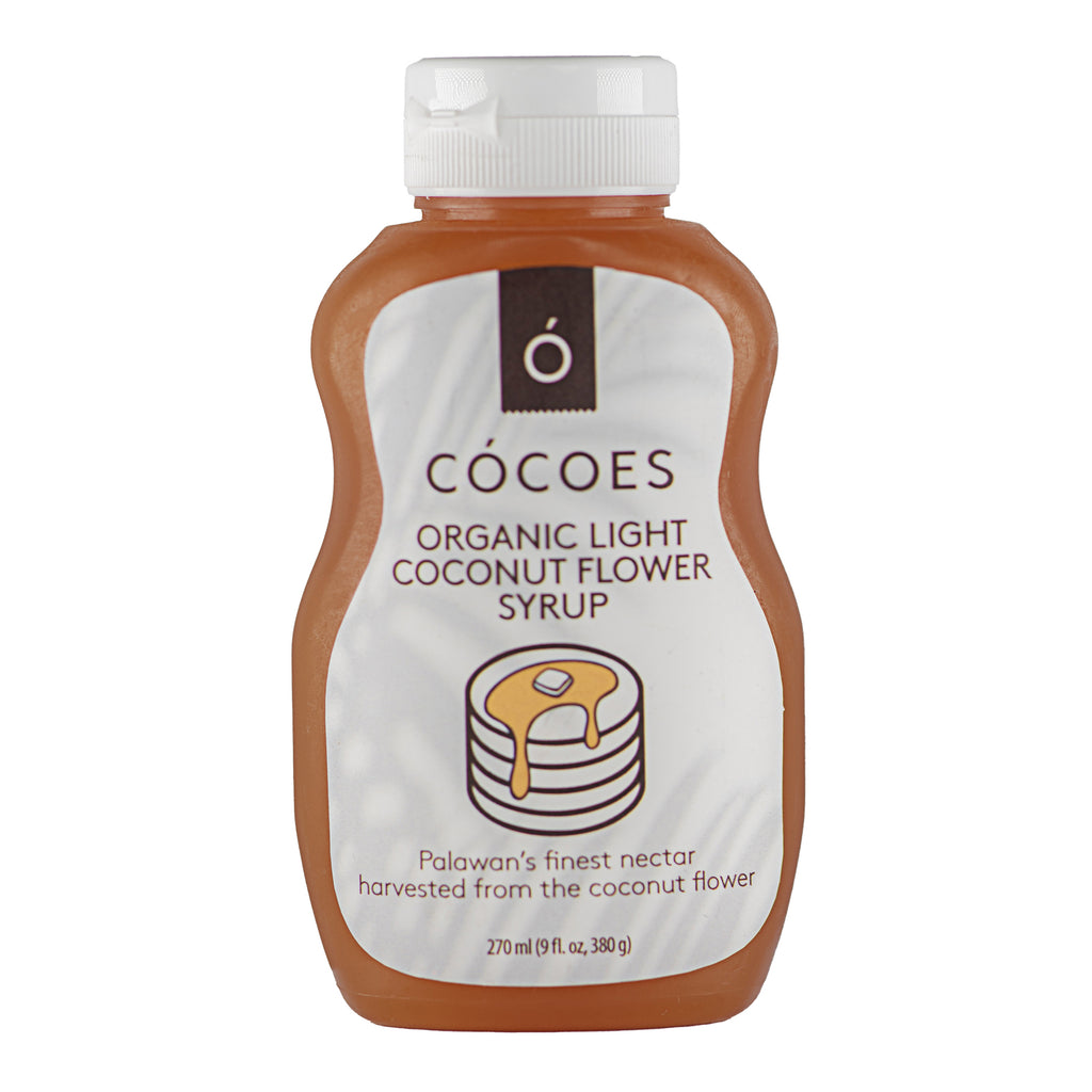 A bottle of Cocoes Light Syrup in 270ml
