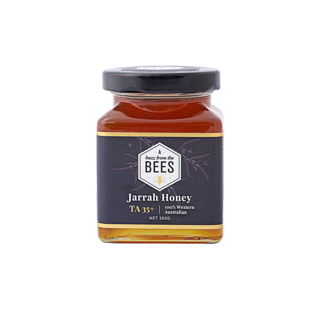 A Buzz from the Bees Jarrah Honey TA 35+ in 250 grams