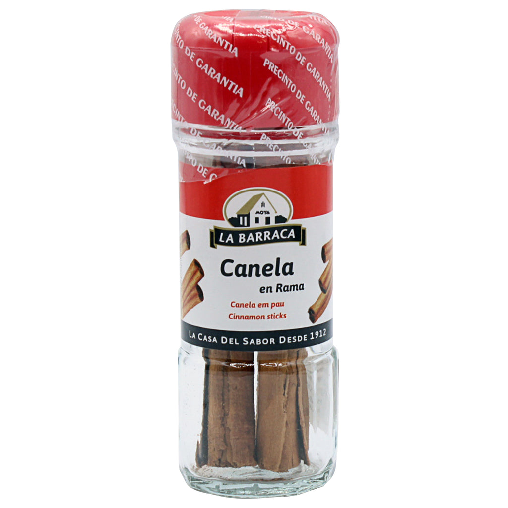 A bottle of La Barraca Cinnamon Bark Ceylon 3pcs from the healthy food grocery