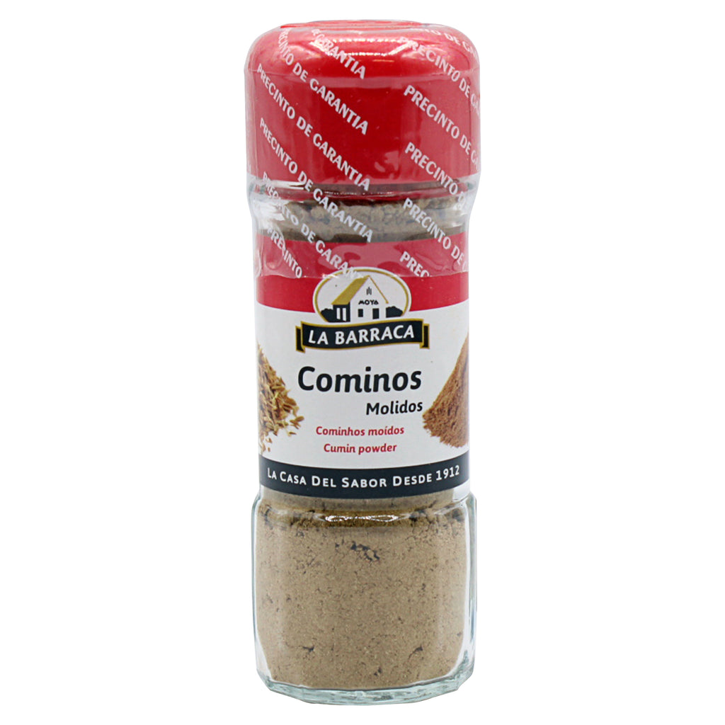 A bottle of La Barraca Cumin Ground in 32g from the healthy food grocery