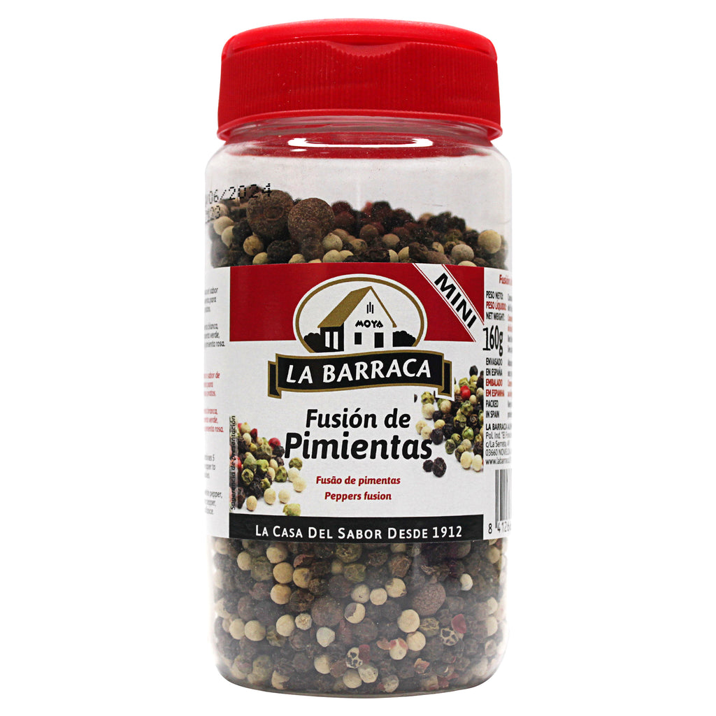 A bottle of La Barraca Pepper Mix in 160g from the healthy food grocery