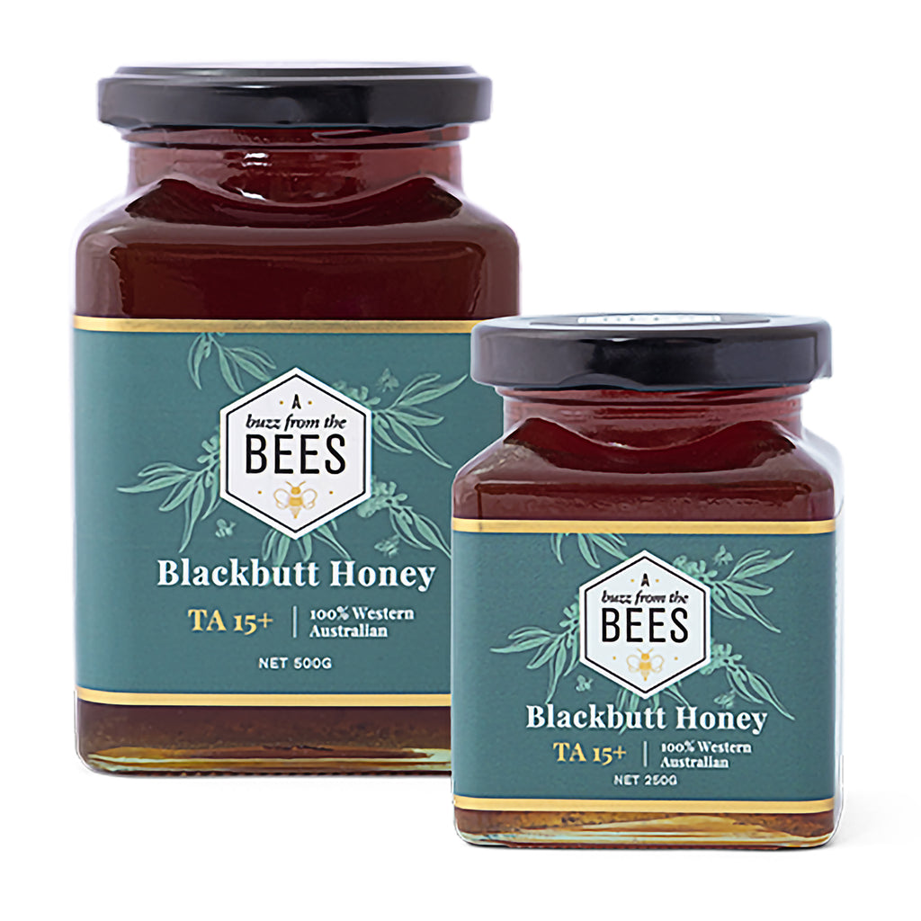 Jars of Blackbutt Honey TA 15+, best honey in the Philippines