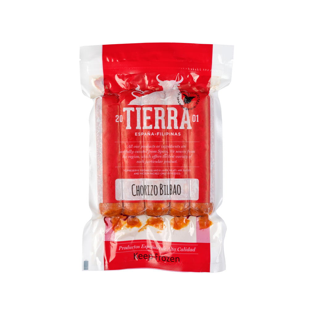 A pack of Tierra de Espana Chorizo Bilbao 500g
