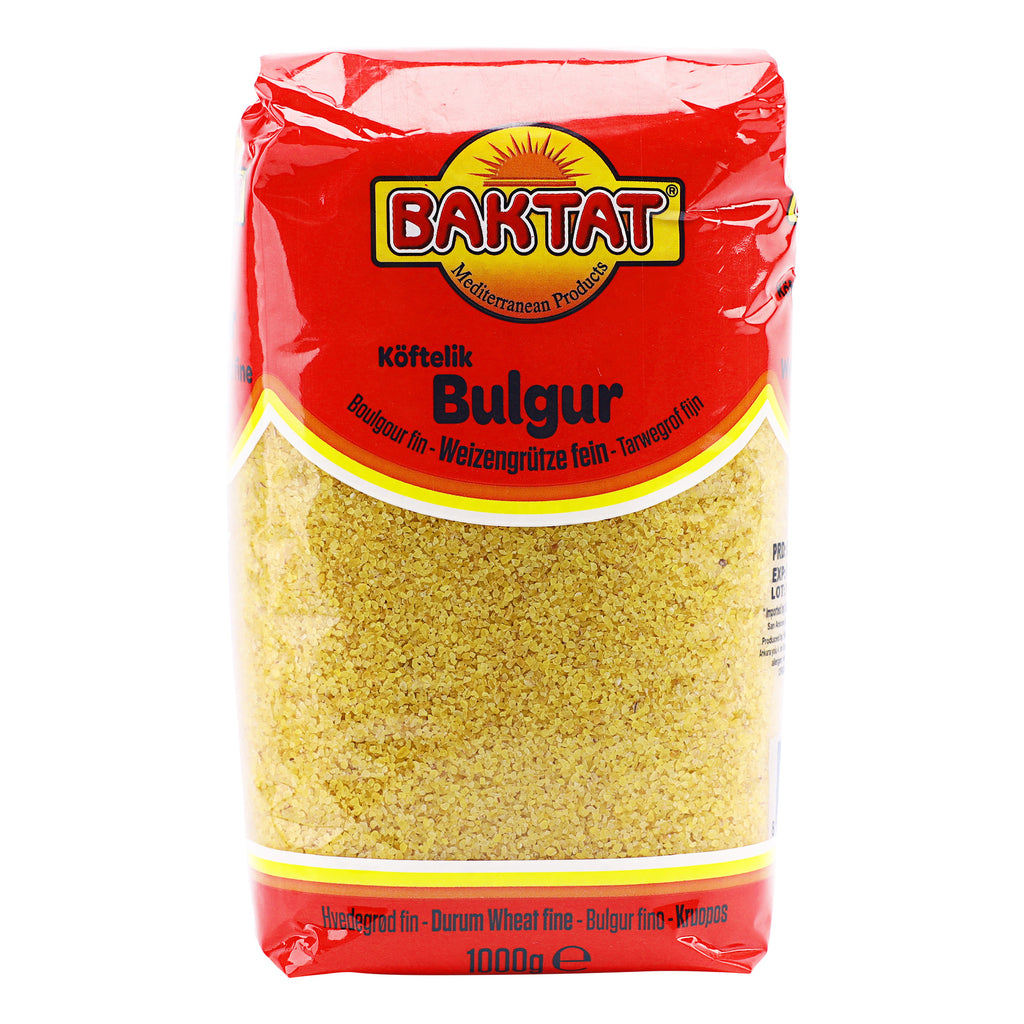 A pack of Baktat Bulgur Fine Durum Wheat in 1 kilogram