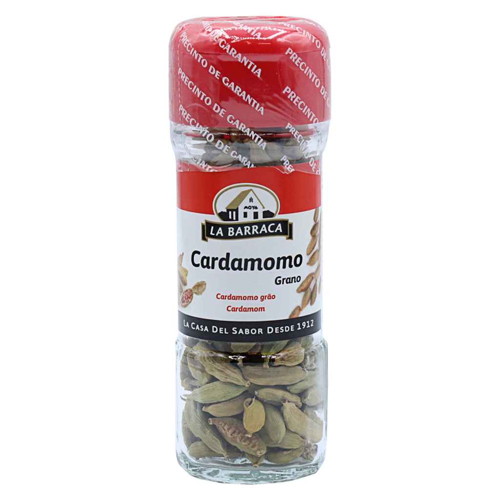 A bottle of La Barraca Cardamom Grain in 25g from the healthy food grocery
