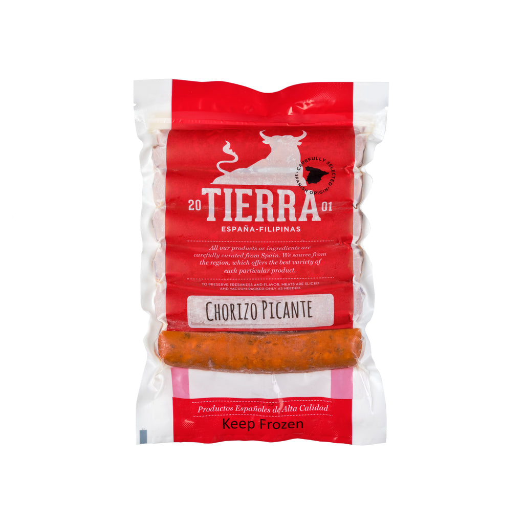 A pack of Tierra de Espana Chorizo Picante 500g