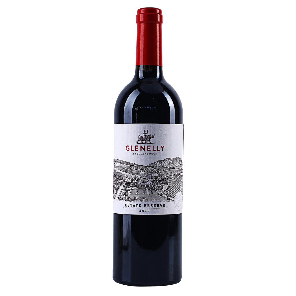 A bottle of Glenelly Estate Reserve Red Blend 2014 in 750ml