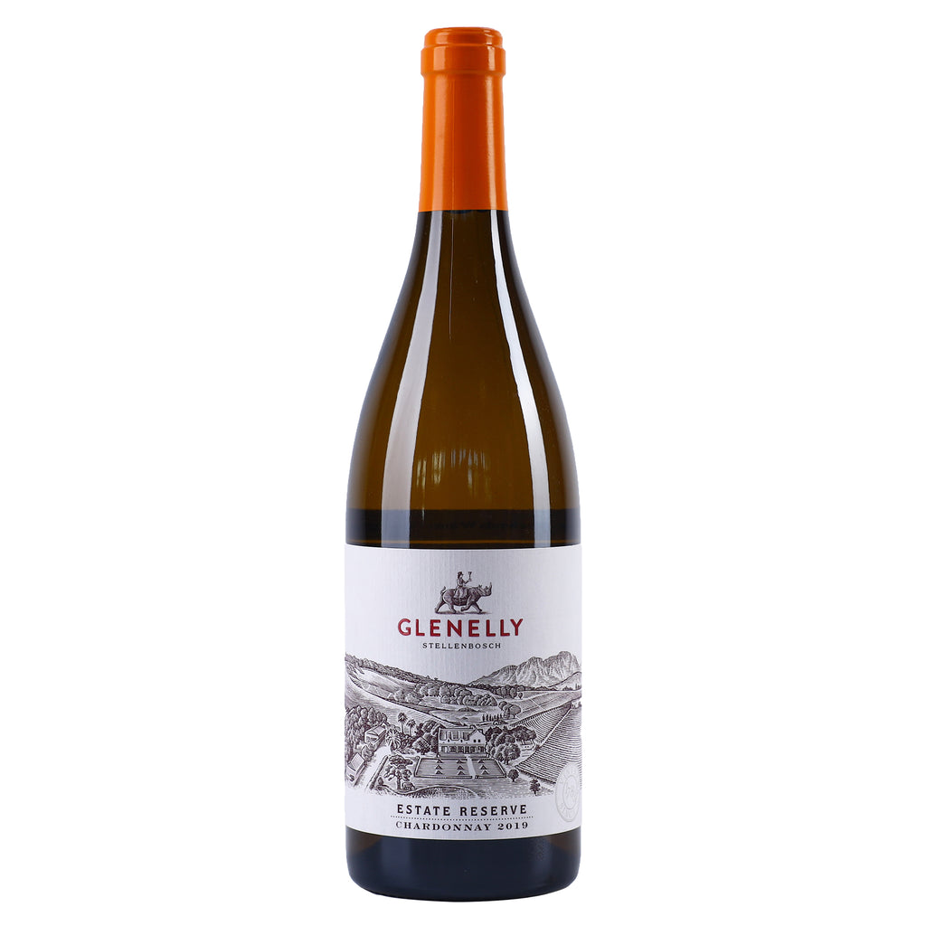 A bottle of Glenelly Estate Reserve Chardonnay 2019 in 750ml