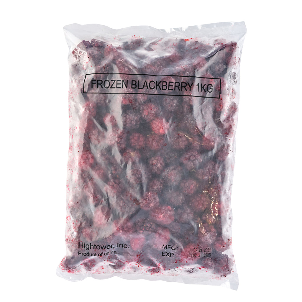 A pack of One World Deli Frozen Blackberries 1kg