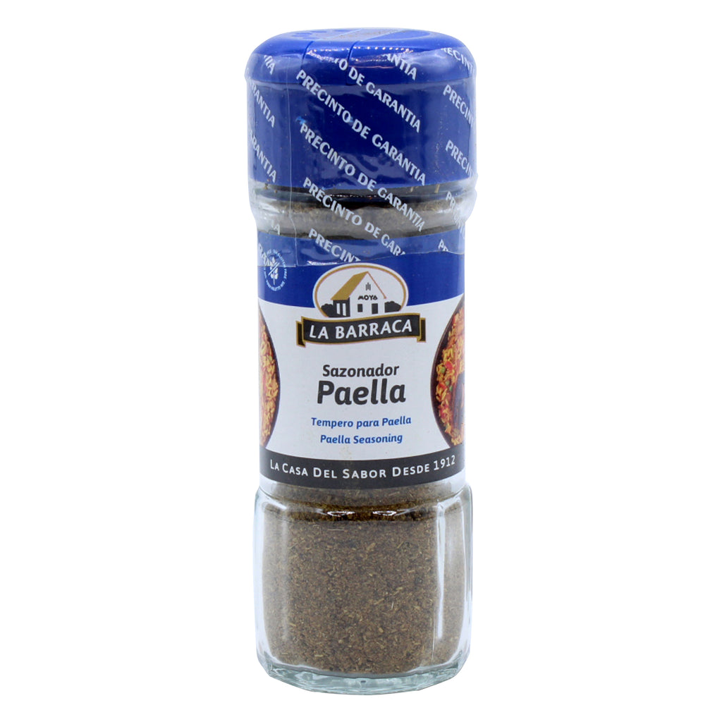 A bottle of La Barraca Paella Seasoning in 37g from the healthy food grocery