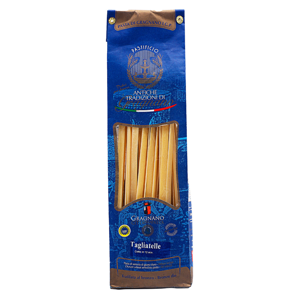 A pack of Antiche Tagliatelle Pasta in 500 grams
